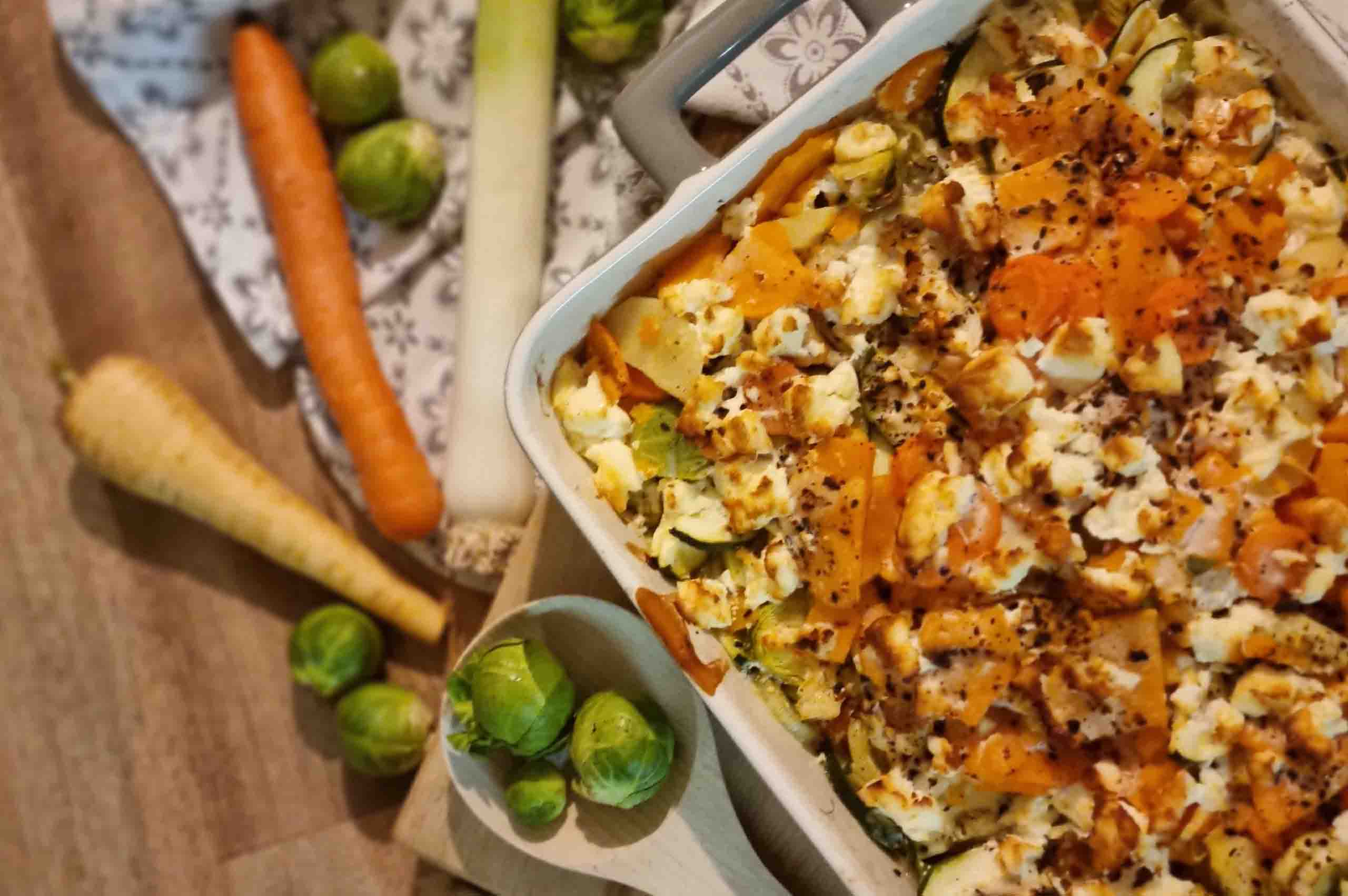 Süßkartoffelauflauf | Homefarming