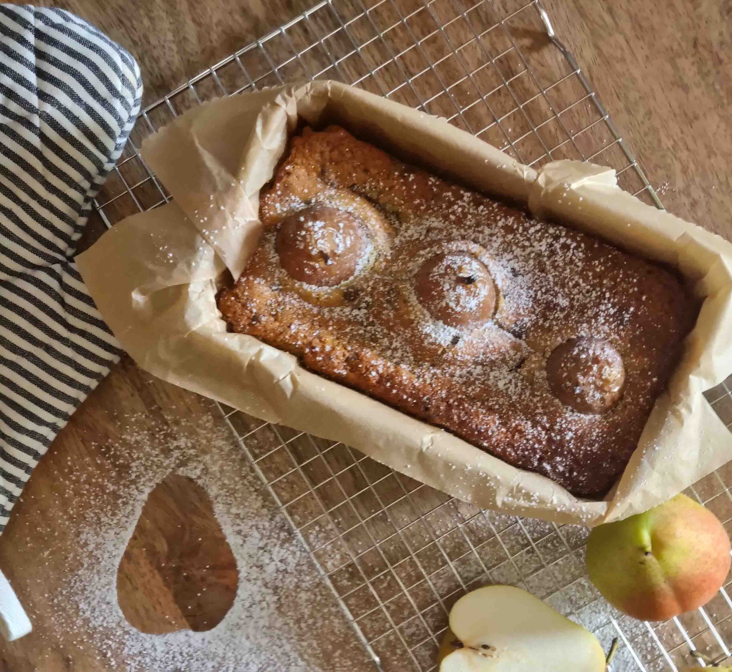 Gefüllter Birnenkuchen | Homefarming